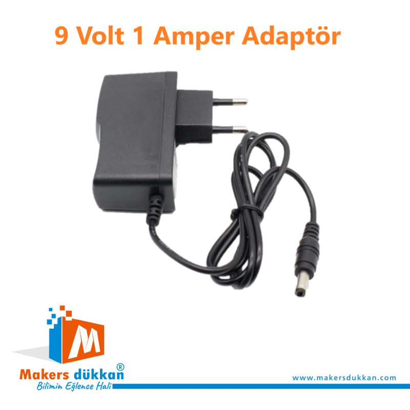 9 Volt Adaptör Arduino