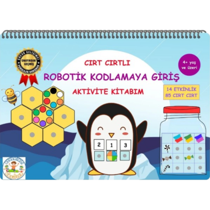 Cırt Cırtlı Robotik Kodlamaya Giriş Aktivite Kitabım