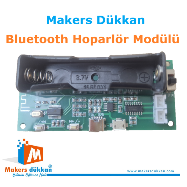 XH-A153 18650 Lityum Pil Soketli Bluetooth MP3 Modül