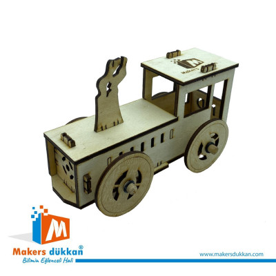 Ahşap Tren (Motorsuz)