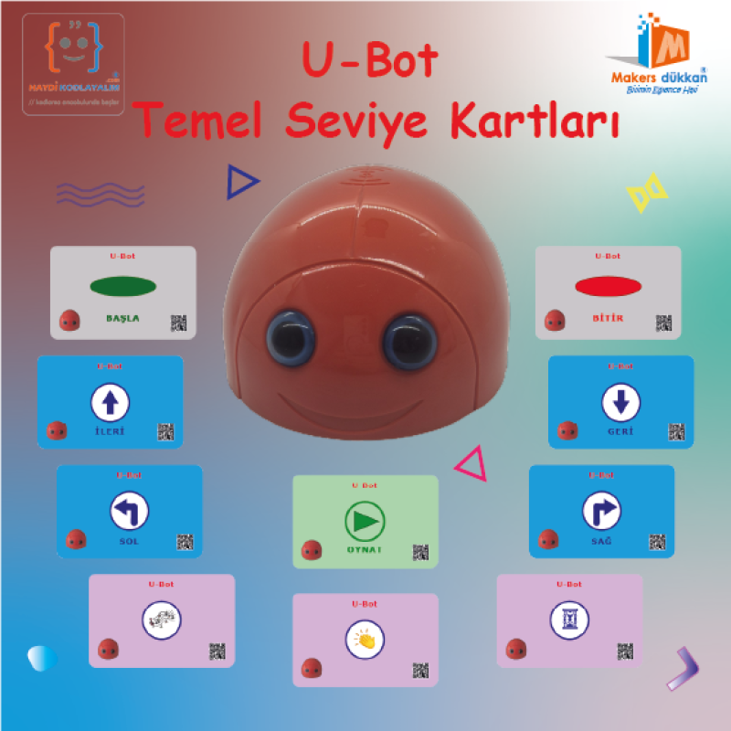 U-Bot  Ekransız Kodlama Robotu